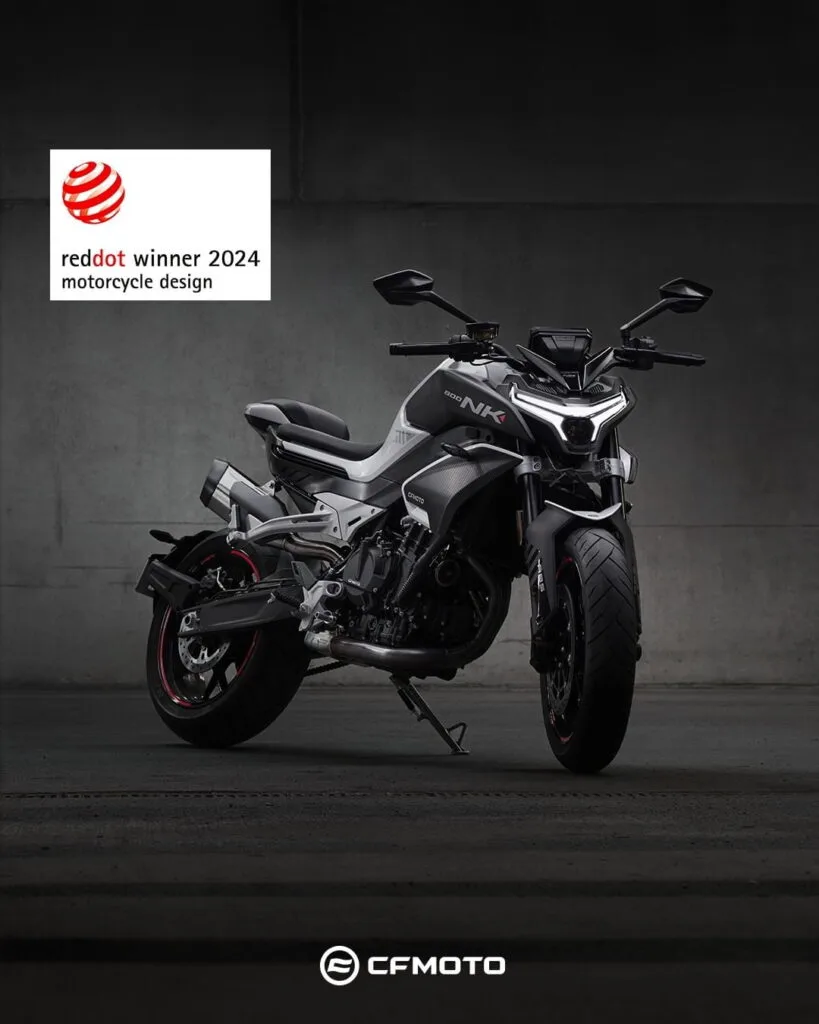 CFMOTO 800NK, "Red Dot Award: Ürün Tasarım Ödülü" Kazanan İlk Model Oldu! CFMOTO 800NK, "Red Dot Award: Ürün Tasarım Ödülü" Kazanan İlk Model Oldu!