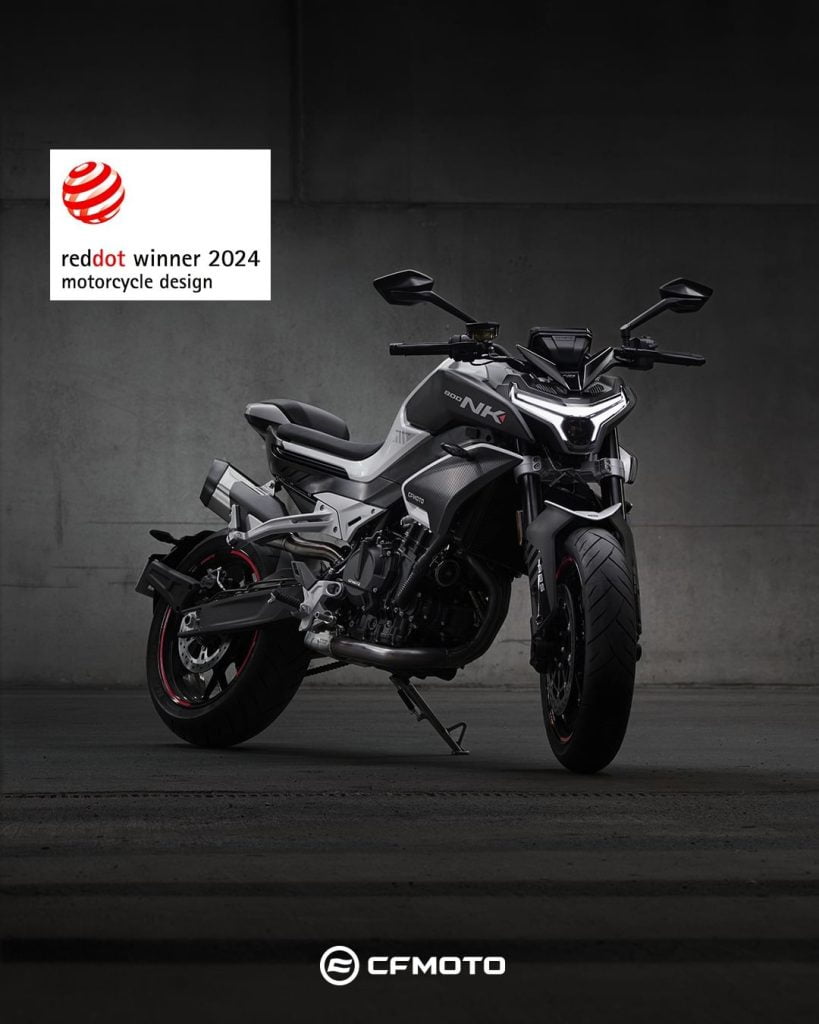 CFMOTO 800NK, "Red Dot Award: Ürün Tasarım Ödülü" Kazanan İlk Model Oldu!