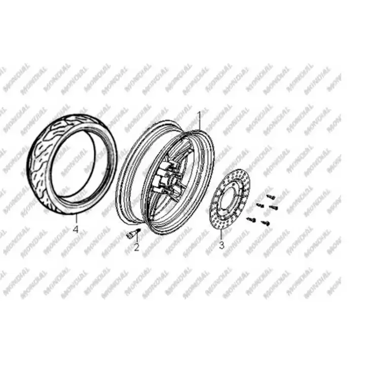 CF MOTO JETMAX 250 (EFI) SUPAP VE SUPAP KAPAGI #Y4CFM4000A0184