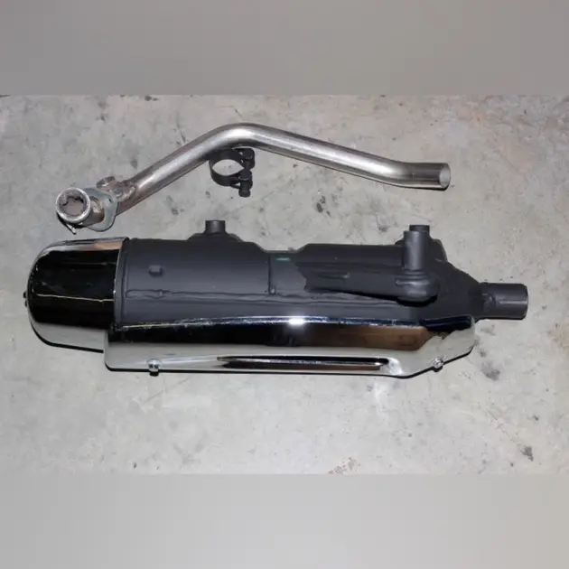 CF MOTO JETMAX 250 (EFI) EGZOZ KOMPLE (SIYAH) #Y4CFM4000A0380