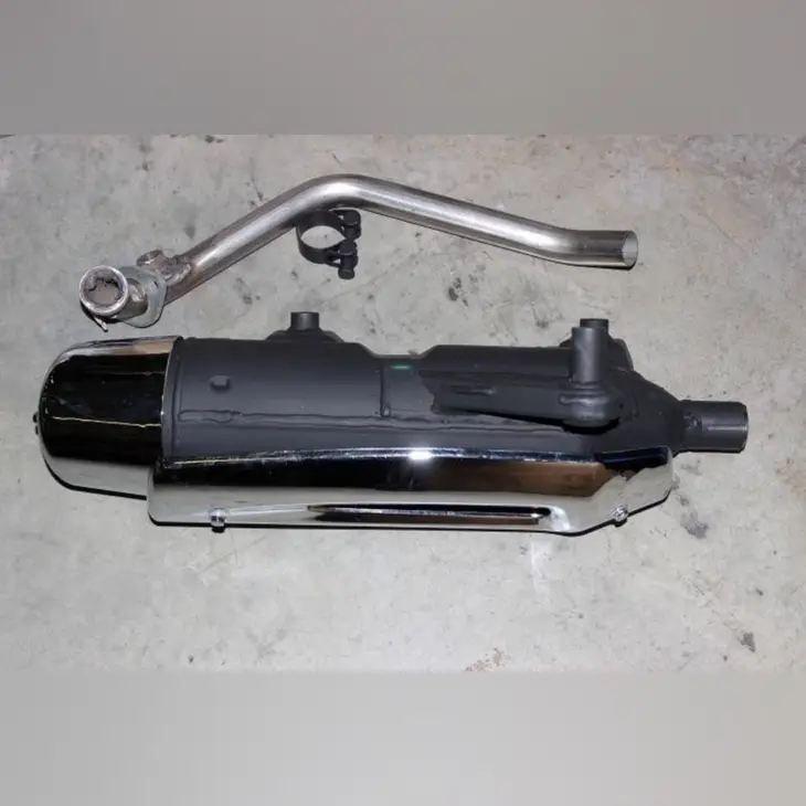 CF MOTO JETMAX 250 (EFI) EGZOZ KOMPLE (SIYAH) #Y4CFM4000A0380
