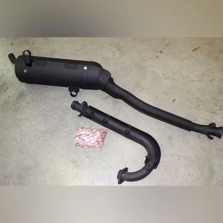 CF MOTO TERRALANDER 500 (4x4) (EFI) EGZOZ KOMPLE (SIYAH) #Y4CFM4001A0379