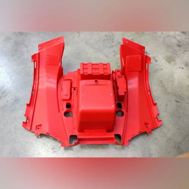 CF MOTO TERRALANDER 500 (4x4) (EFI) ARKA CAMURLUK (KIRMIZI) #Y4CFM4001A0421