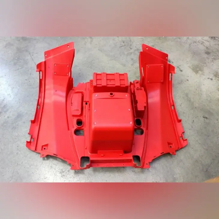CF MOTO TERRALANDER 500 (4x4) (EFI) ARKA CAMURLUK (KIRMIZI) #Y4CFM4001A0421
