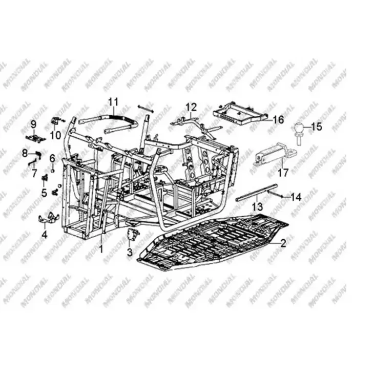 CF MOTO TRACKER 800 (EFI) SASI #Y4CFM4005A0040