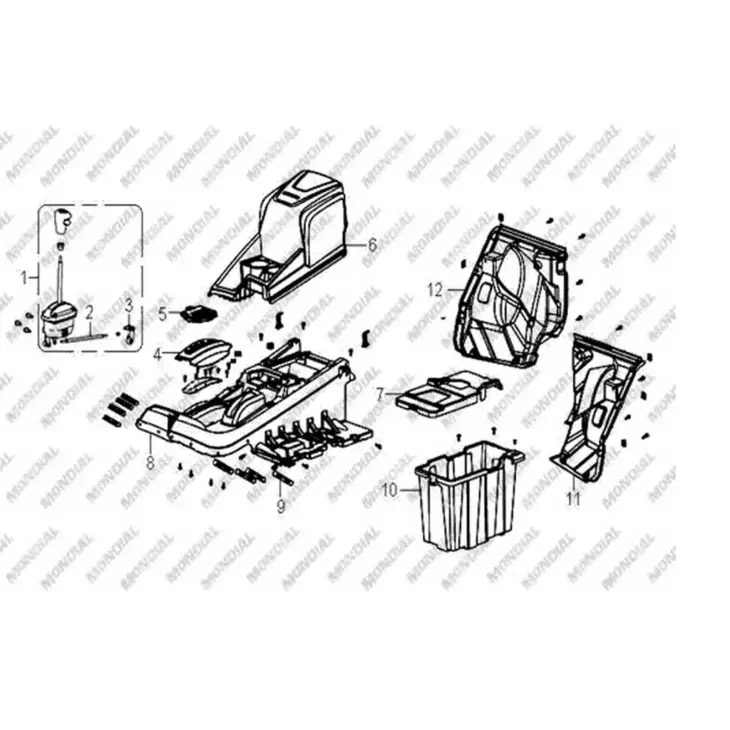 CF MOTO TRACKER 800 (EFI) VITES DEGISTIRME KONTROL MILI MAFSALI #Y4CFM4005A0241