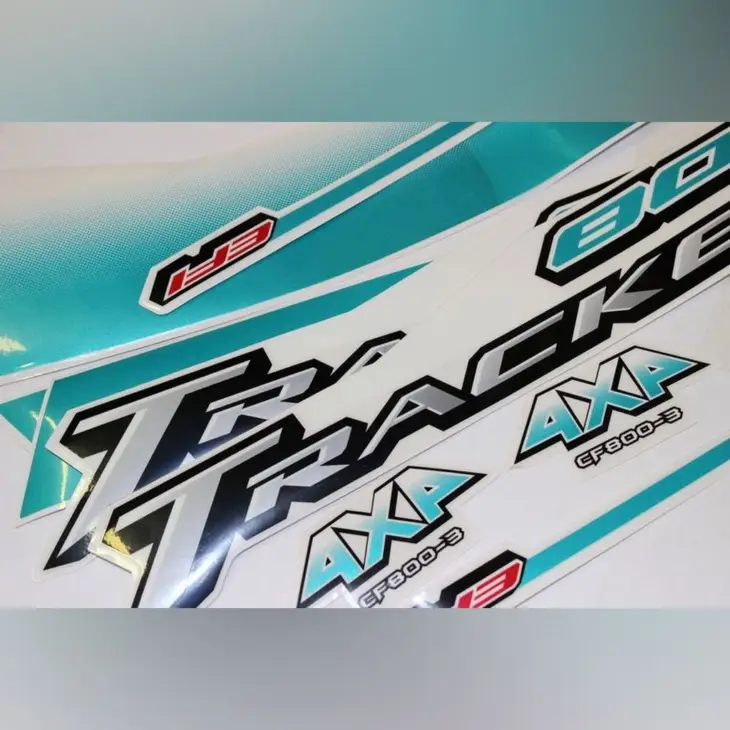 CF MOTO TRACKER 800 (EFI) ETIKET SETI KOMPLE #Y4CFM4005A0304