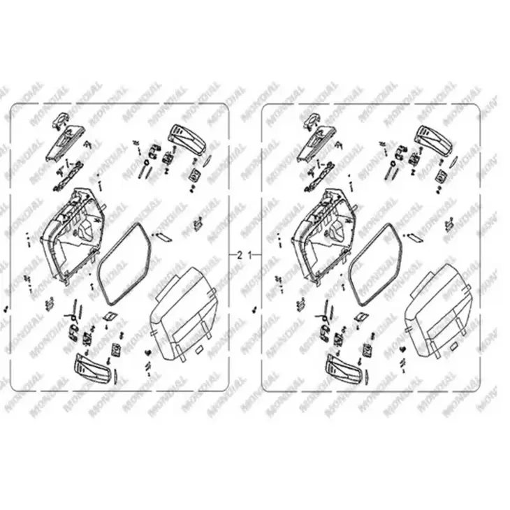 CF MOTO SD 650-T (EFI) SOL YAN CANTA (KIRMIZI) #Y4CFM4007A0098