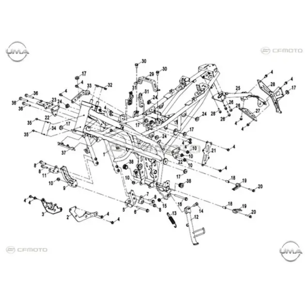 CF MOTO 150NK SASI #Y4CFM4008A0292