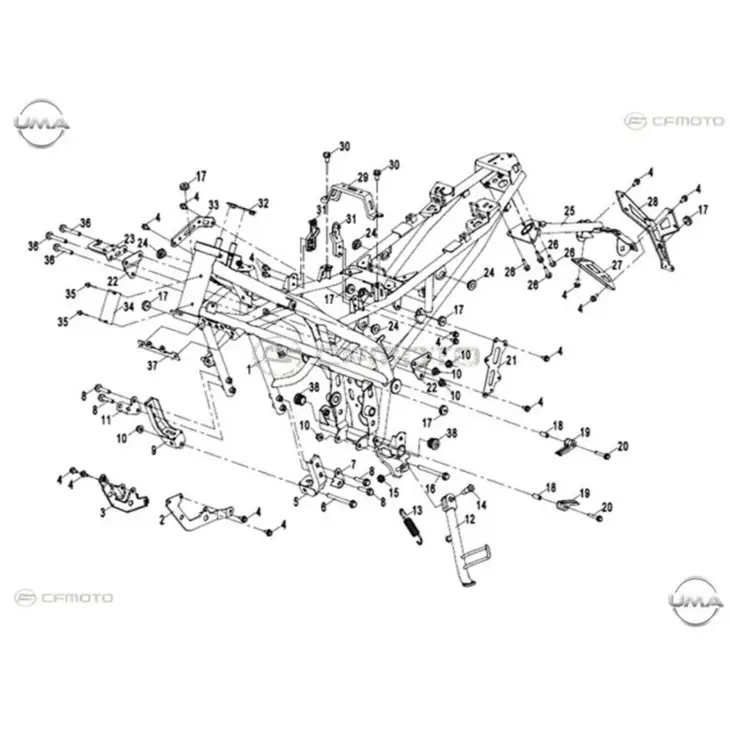 CF MOTO 150NK SASI #Y4CFM4008A0292
