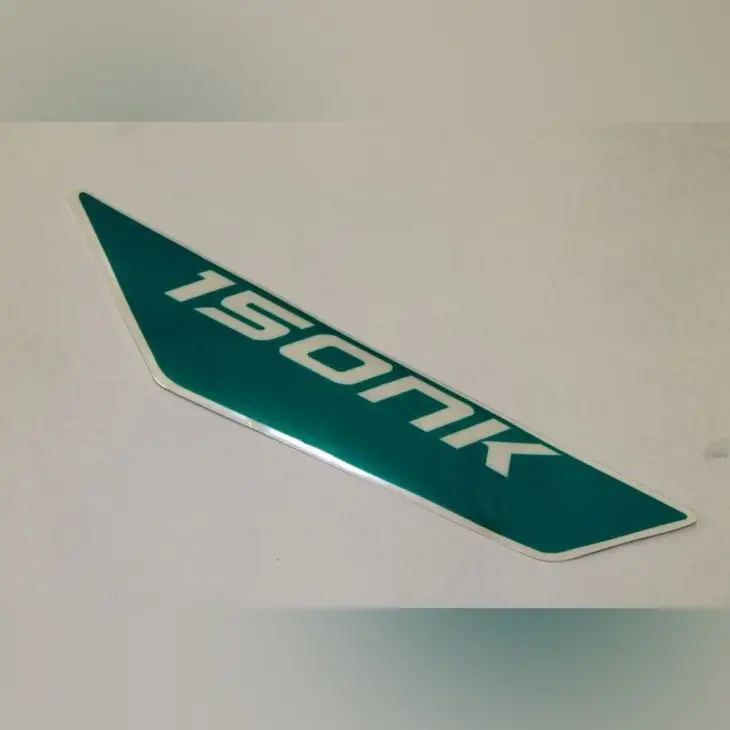 CF MOTO 150NK BENZIN DEPOSU SAG PLASTIK KAPAK ETIKETI #Y4CFM4008A0280