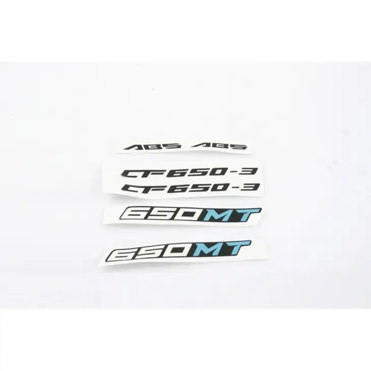 CF MOTO 650MT ETIKET SETI KOMPLE #Y4CFM4010A0094