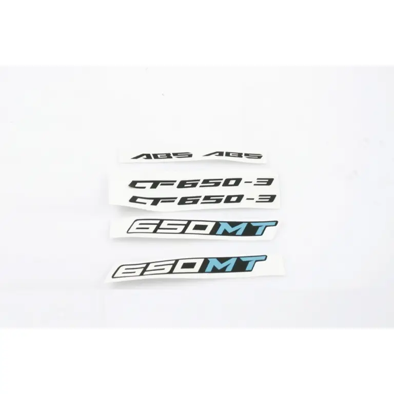 CF MOTO 650MT ETIKET SETI KOMPLE #Y4CFM4010A0094
