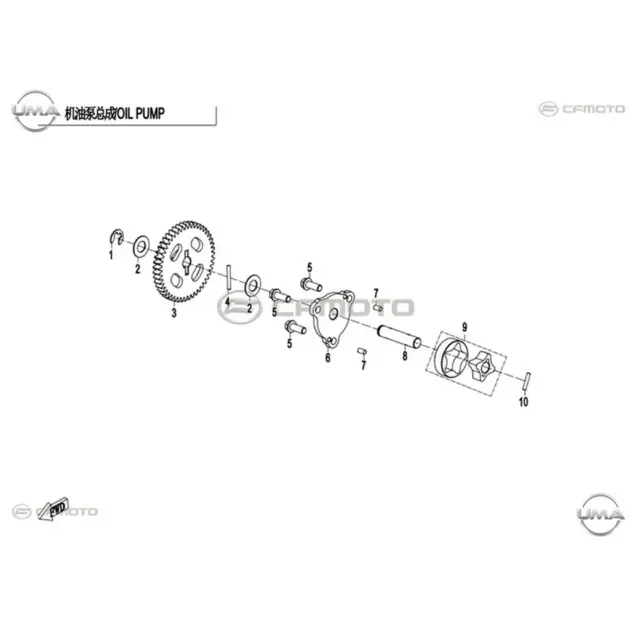 CF MOTO 250NK YAG POMPASI KAPAGI #Y4CFM4012A0255
