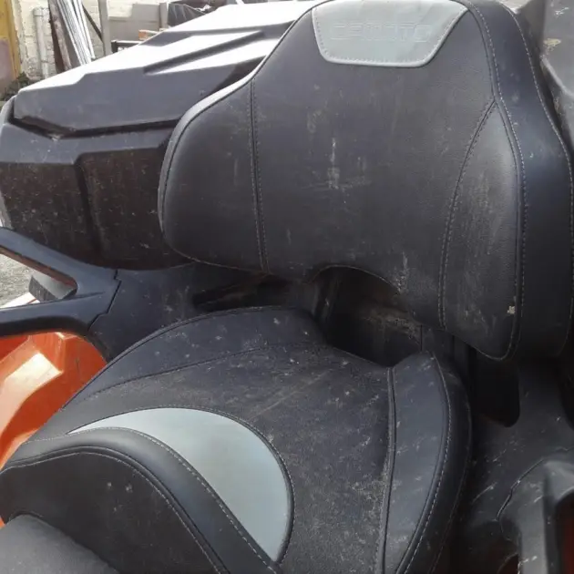 CF MOTO CFORCE 1000 DLX EPS ARKA SELE - DAYANAGI KOMPLE (SIYAH-GRI) #Y4CFM4029A0004
