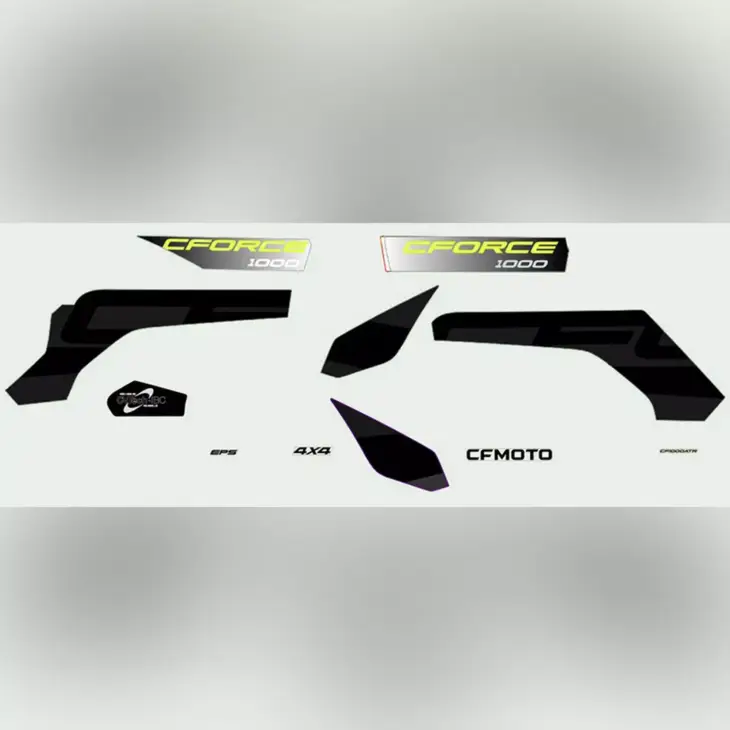 CF MOTO CFORCE 1000 DLX EPS ETIKET SETI (GRI) (2024) #Y4CFM4029B0303