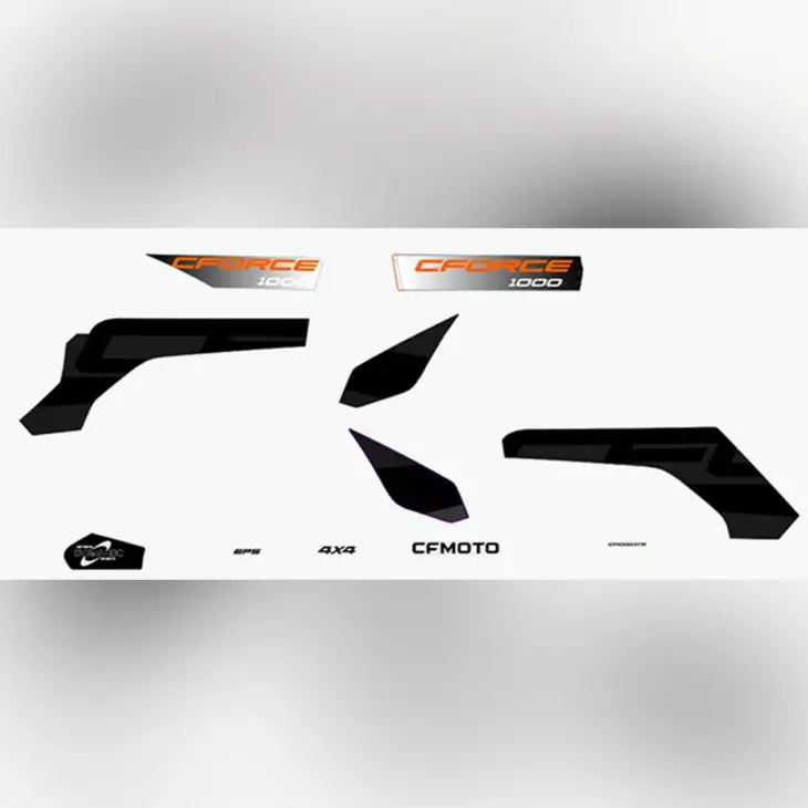 CF MOTO CFORCE 1000 DLX EPS ETIKET KOMPLE (TURUNCU) (2024) #Y4CFM4029C0231