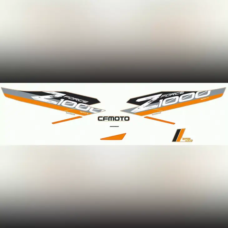 CF MOTO ZFORCE 1000 SPORT (T1B) UTR ETIKET SETI KOMPLE #Y4CFM4031A0188