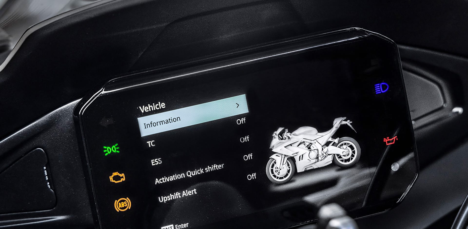 CFMOTO 675SR TFT Ekran